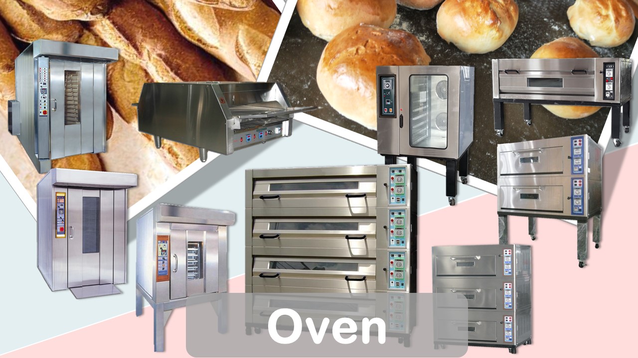 Bakery Oven Manufaturers - Deck oven & Rotary Oven from Sri Hari Kitchen